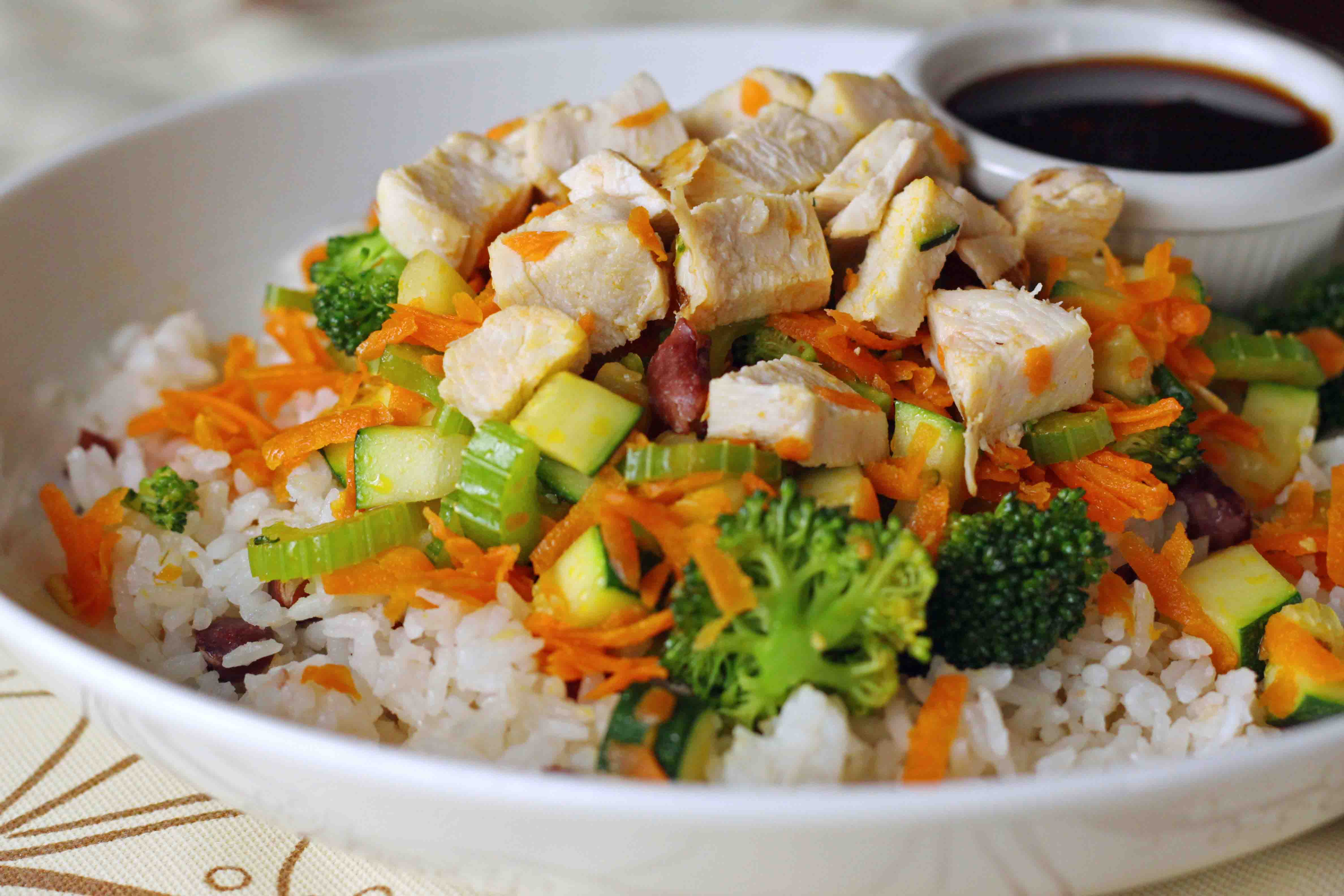 Teriyaki chicken Rice1